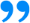 quote mark icon